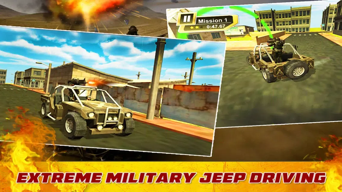 Extreme Military Jeep Driving 스크린샷