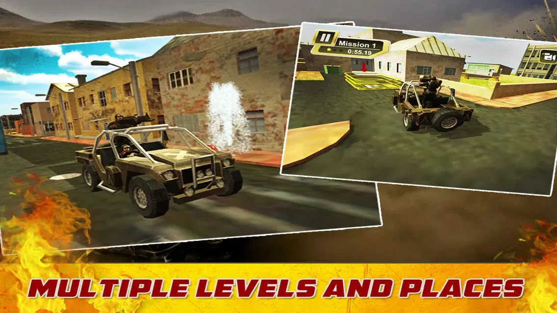 Extreme Military Jeep Driving 스크린샷