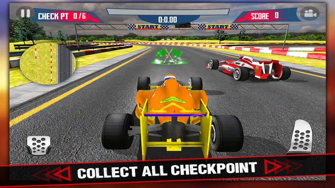 Tangkapan skrin Formula Race - 2017