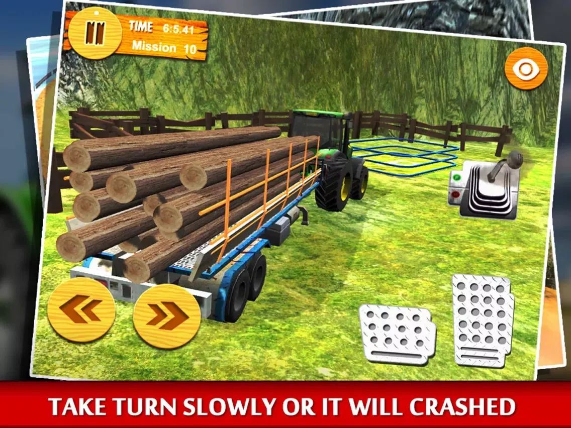 Capturas de pantalla de Offroad - Farming & Transport Tractor iPad 