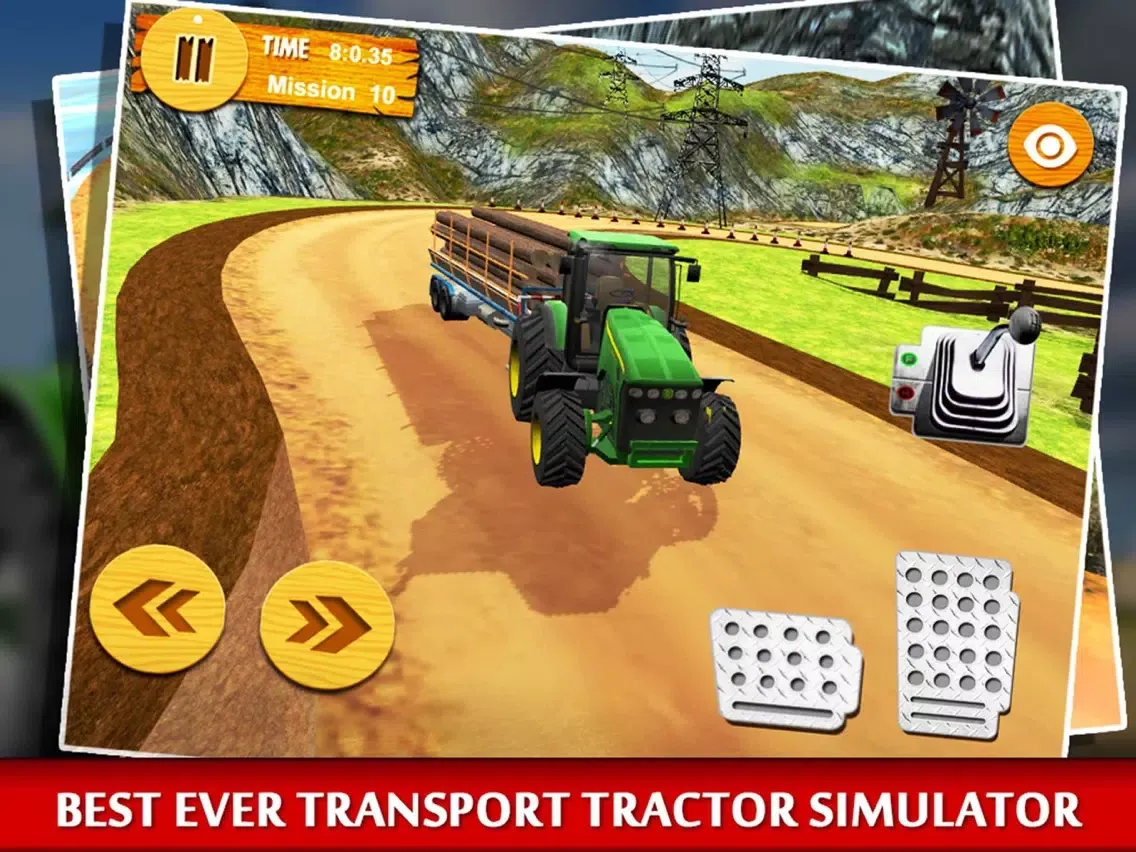 Capturas de pantalla de Offroad - Farming & Transport Tractor iPad 