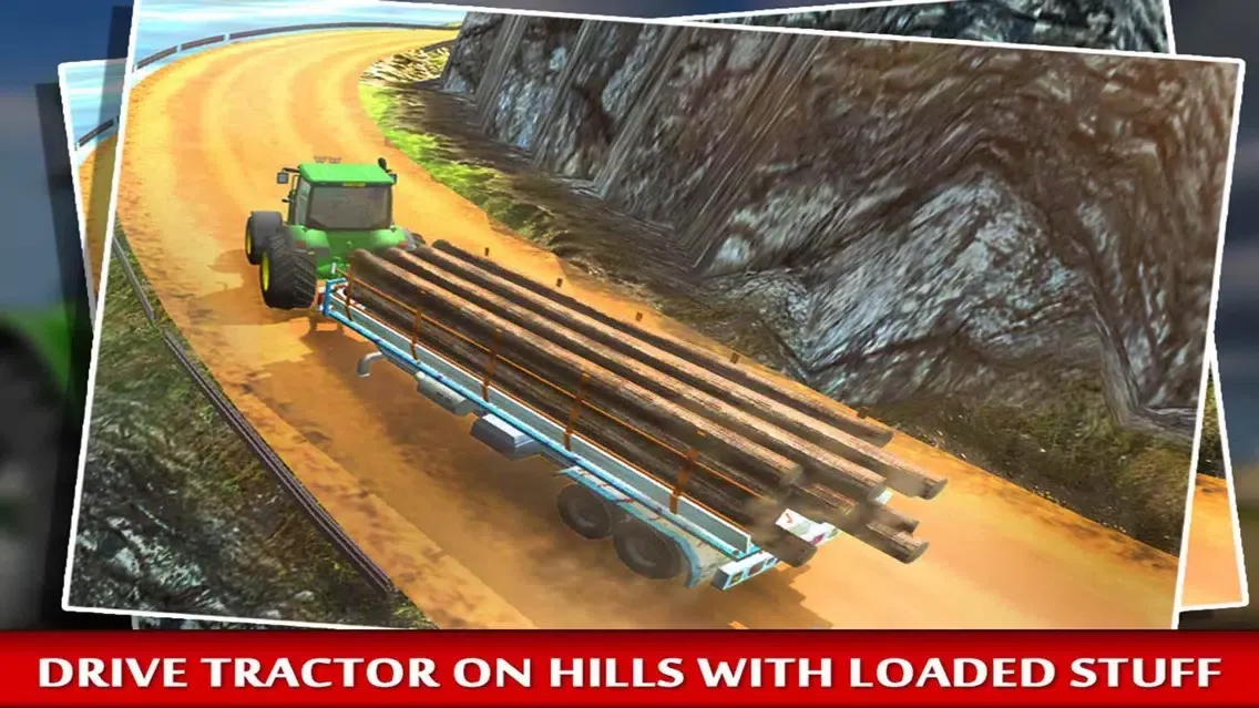 Capturas de pantalla de Offroad - Farming & Transport Tractor