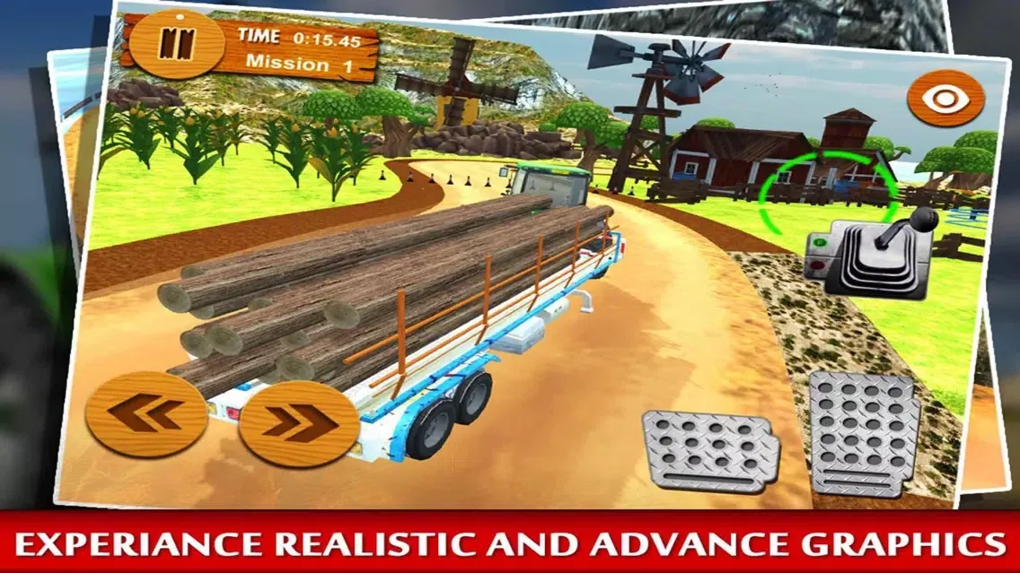 Capturas de pantalla de Offroad - Farming & Transport Tractor