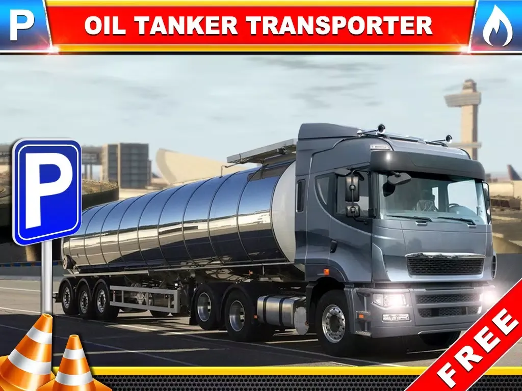 Oil Tanker Transporter Simulator 3D Free iPad  Screenshots