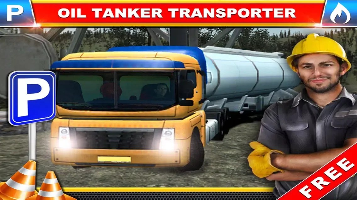 Oil Tanker Transporter Simulator 3D Free Screenshots