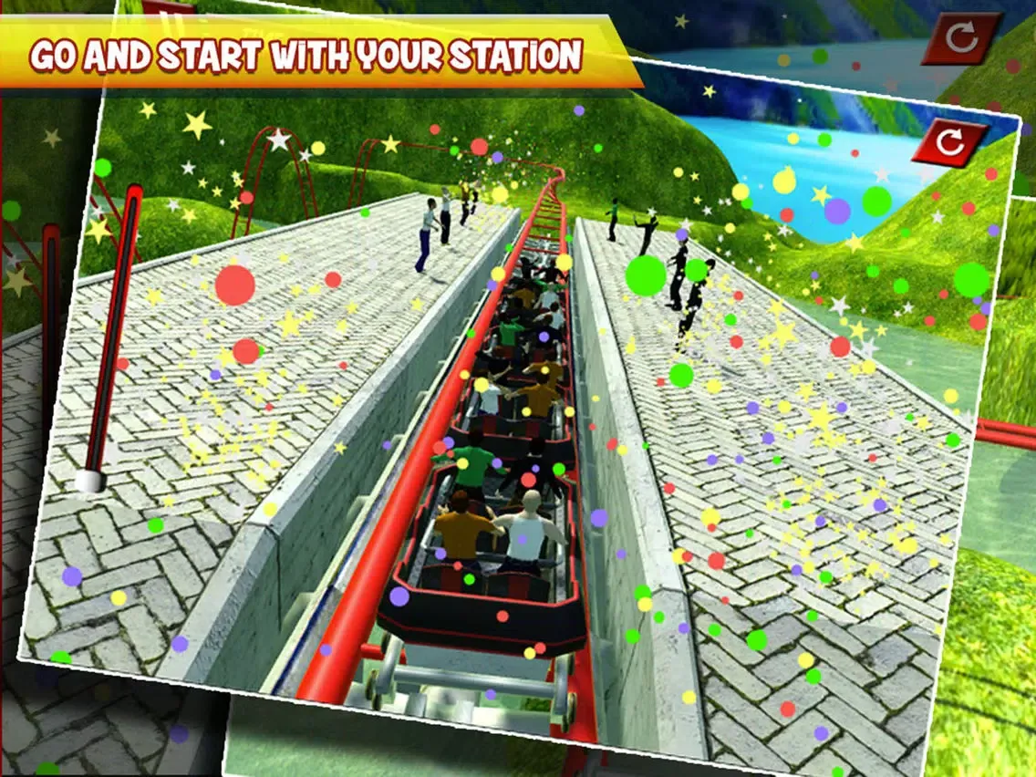 Roller - Coaster iPad  स्क्रीनशॉट