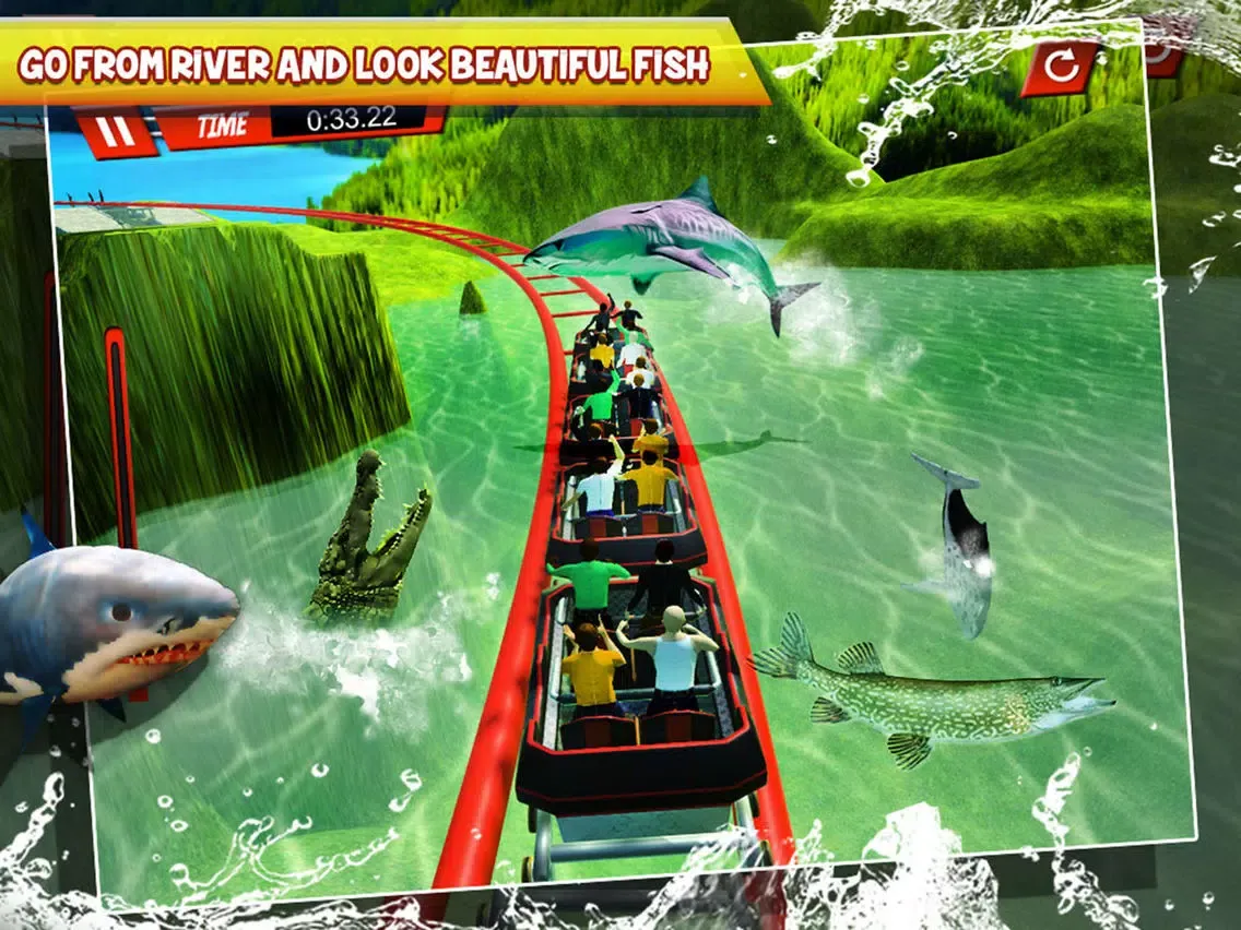 Roller - Coaster iPad  स्क्रीनशॉट