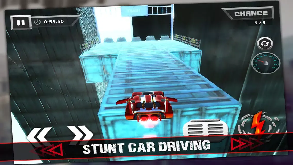 Roof Jumping Stunt - Car Driving Simulator स्क्रीनशॉट