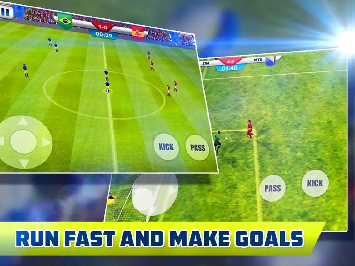 Soccer - 3D Star iPad  Ekran Görüntüleri