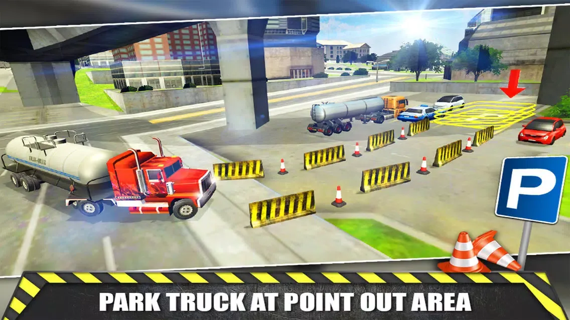 Скриншоты Trucker - Driving & Parking Simulator 3D