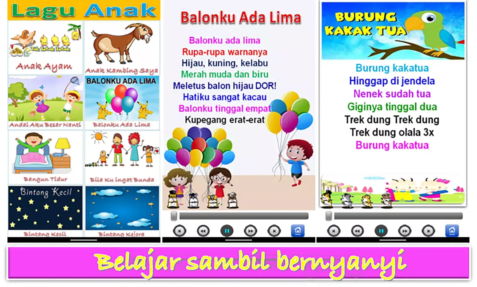 Kids All In One Learning Screenshots