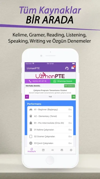PTE Academic (UzmanPTE) স্ক্রিনশট