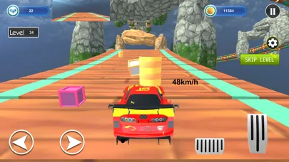 Captures d'écran de Mega Car Stunt-Sky City Racing