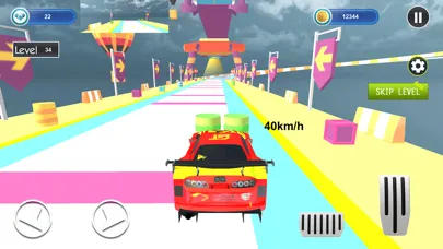 Captures d'écran de Mega Car Stunt-Sky City Racing