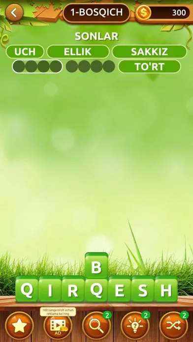 Screenshot di So'zlar To'plami