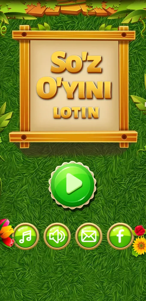 Ảnh chụp màn hình của Soʼz Oʼyini Lotin