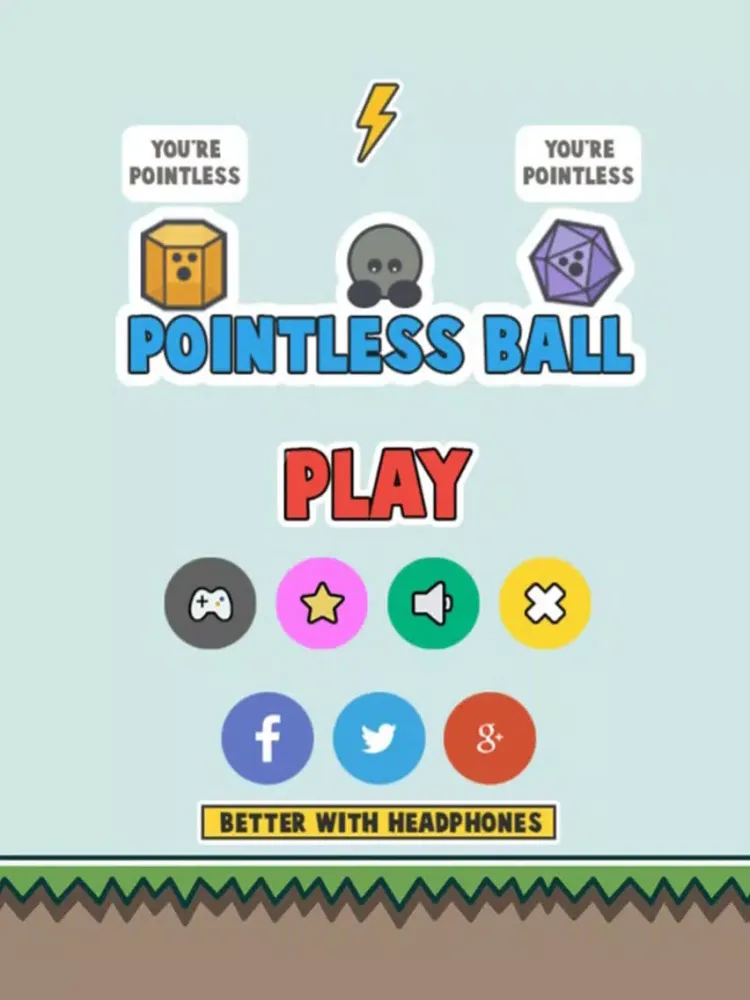 Скриншоты Pointless Ball iPad 