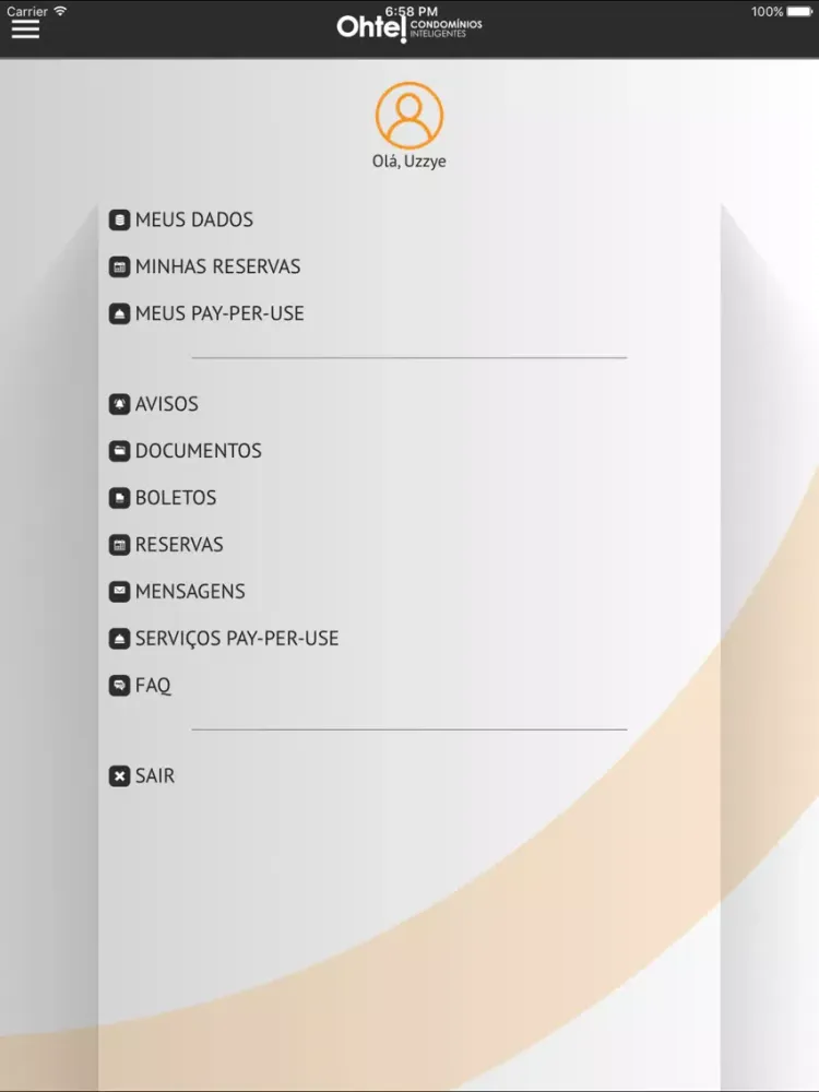 Скриншоты Ohtel Condomínios Inteligentes iPad 