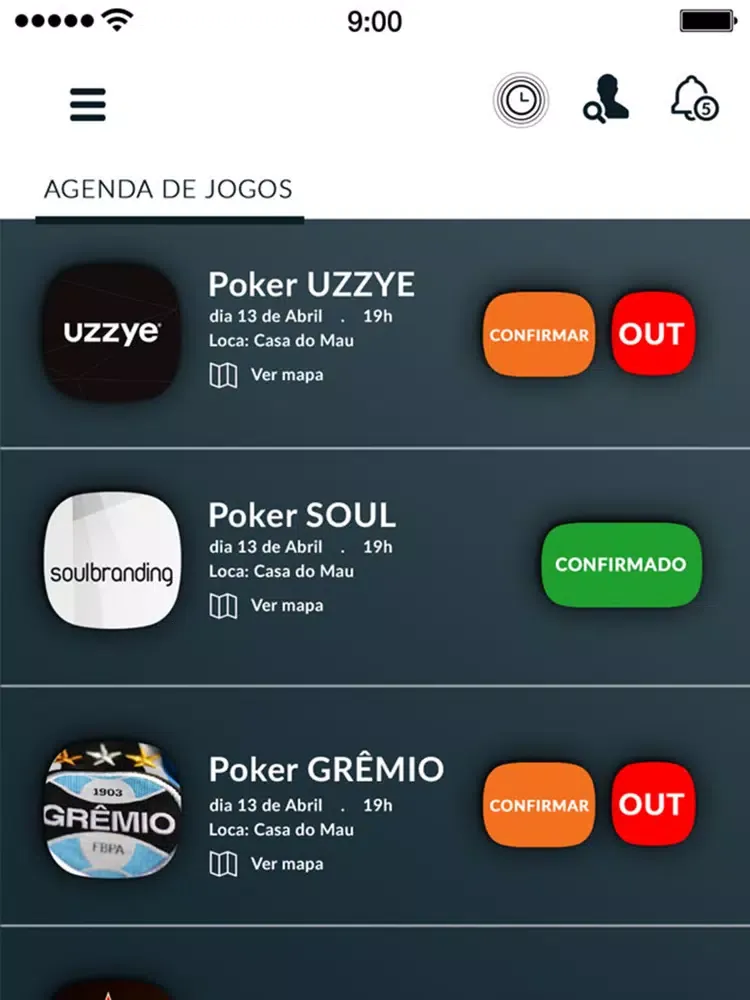 Capturas de pantalla de PokerSelect iPad 