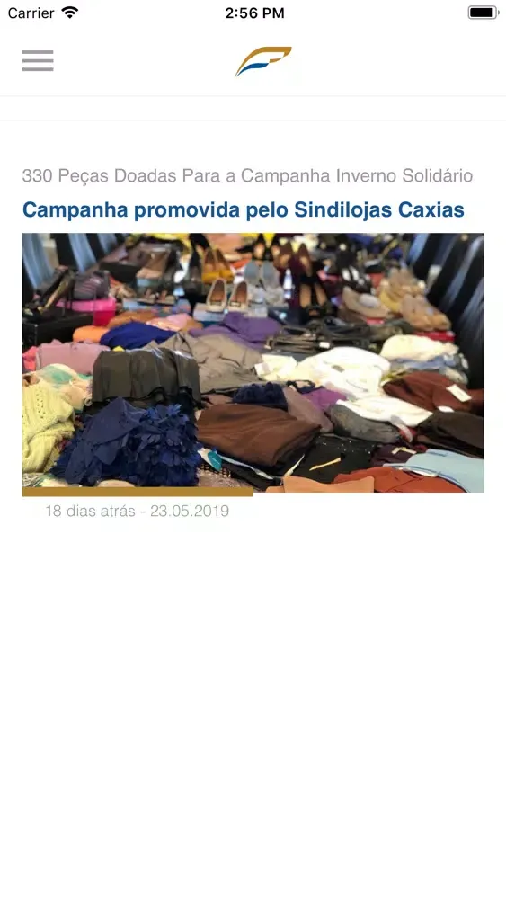 Ảnh chụp màn hình của Sindilojas Caxias do Sul
