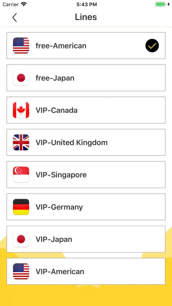 Tangkapan layar VPN-Light VPN proxy master