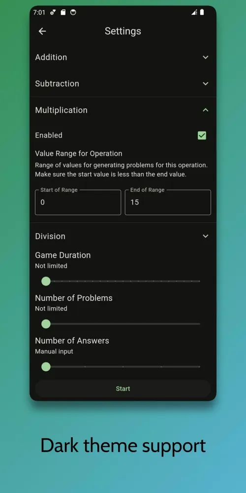 Mathify: Mental Math Practice Screenshots