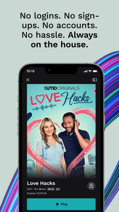 Xumo Play: Stream TV & Movies سکرین شاٹس