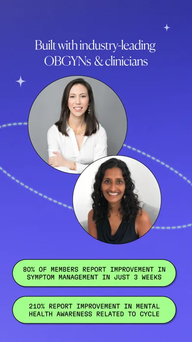 Capturas de tela do Aavia: Cycle Tracker & Planner