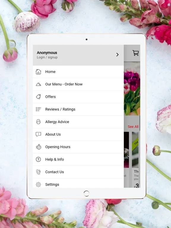 V1 Flowers iPad  स्क्रीनशॉट
