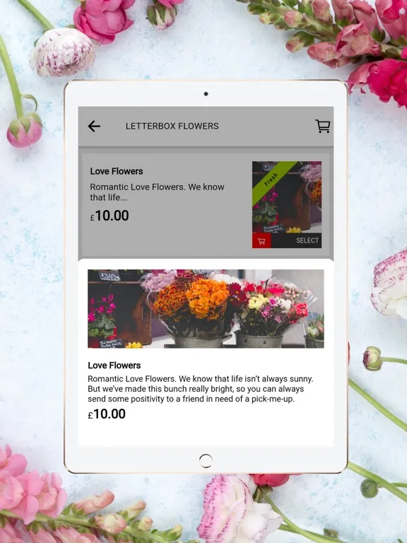 V1 Flowers iPad  स्क्रीनशॉट