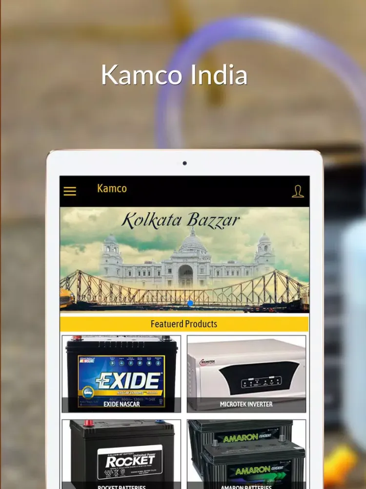 B2B India iPad  スクリーンショット