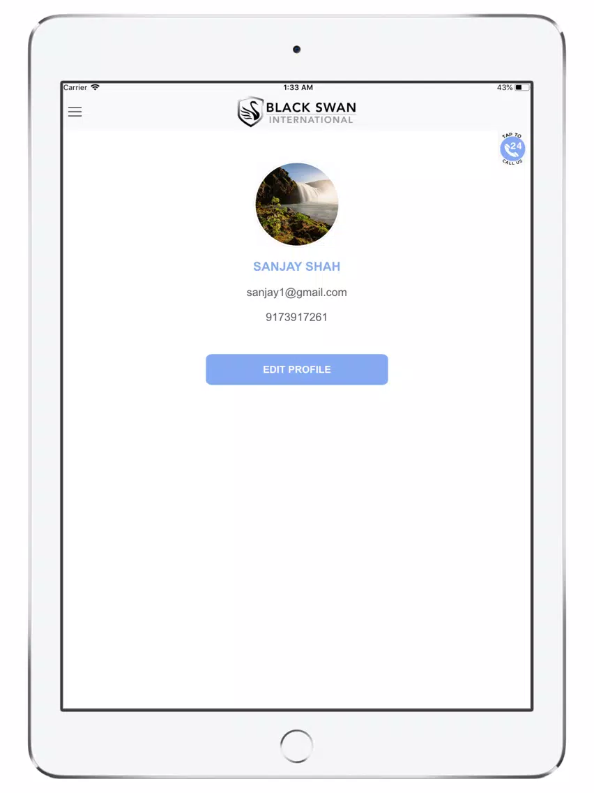 Black Swan Secure Transport iPad 應用截圖