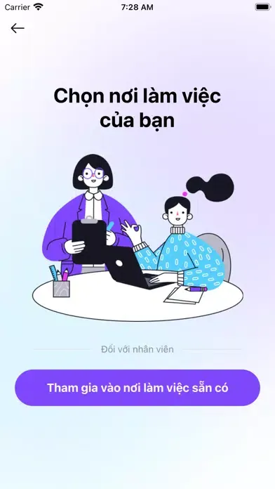 Tangkapan layar Bestaff - Chấm công xếp lịch