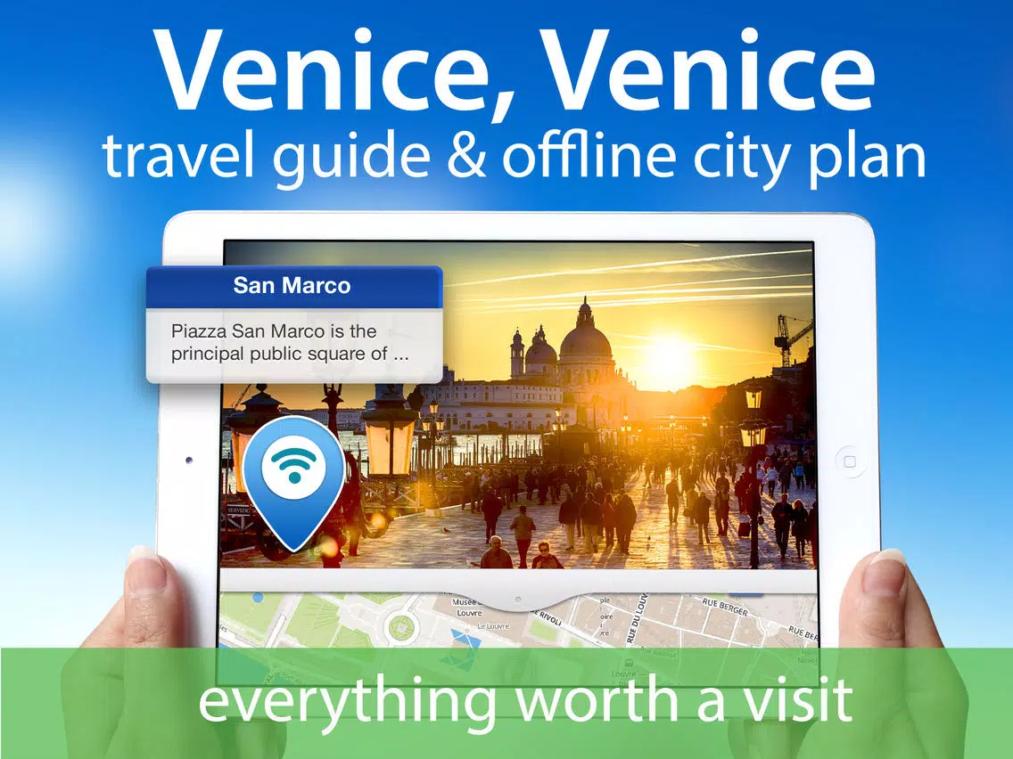 Venice Guide and City Map iPad  Screenshots