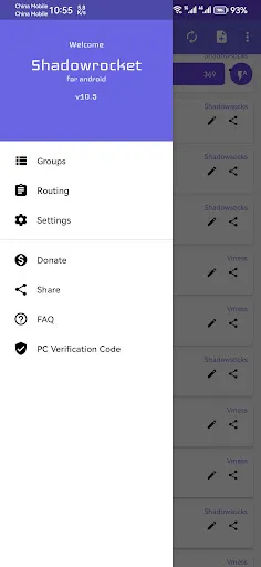 Shadowrocket for android應用截圖