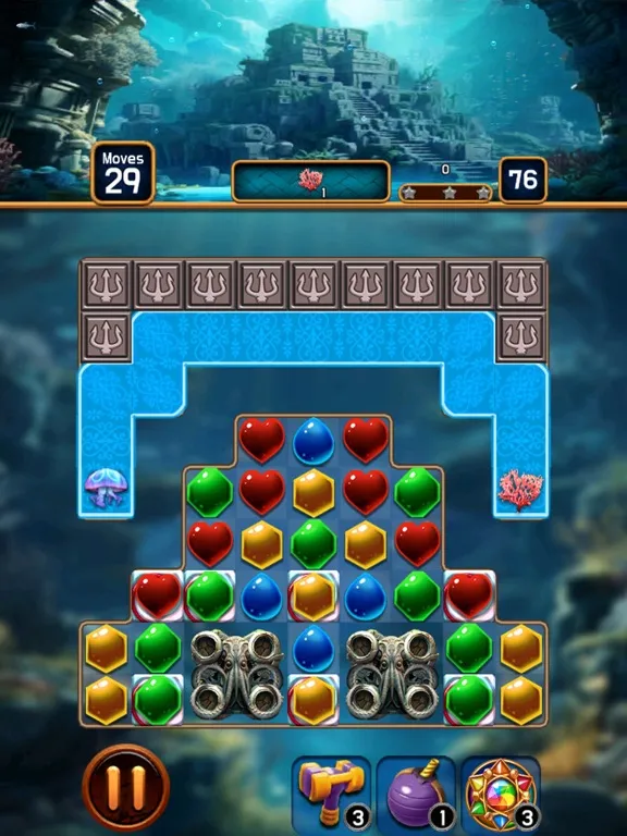 Jewel Aqua iPad  سکرین شاٹس