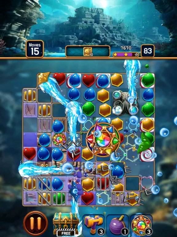 Jewel Aqua iPad  سکرین شاٹس