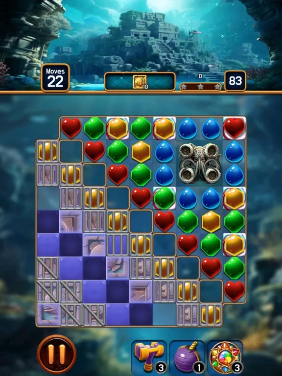 Jewel Aqua iPad  سکرین شاٹس