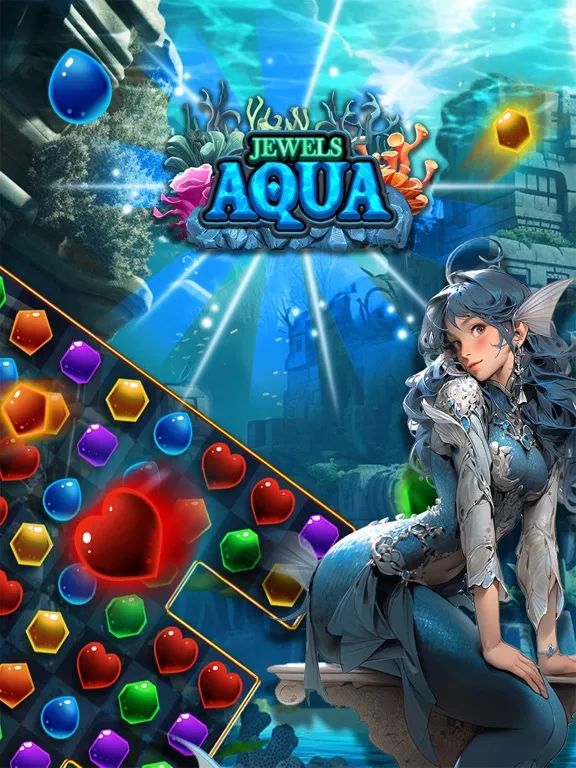 Jewel Aqua iPad  سکرین شاٹس