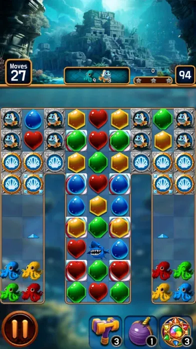 Jewel Aqua سکرین شاٹس