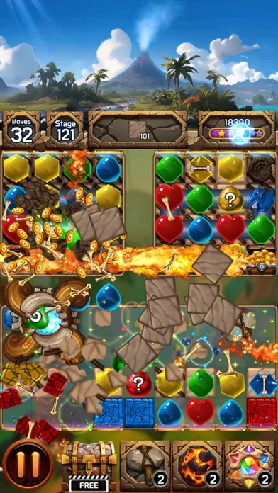 Tangkapan skrin Jewel Dino World
