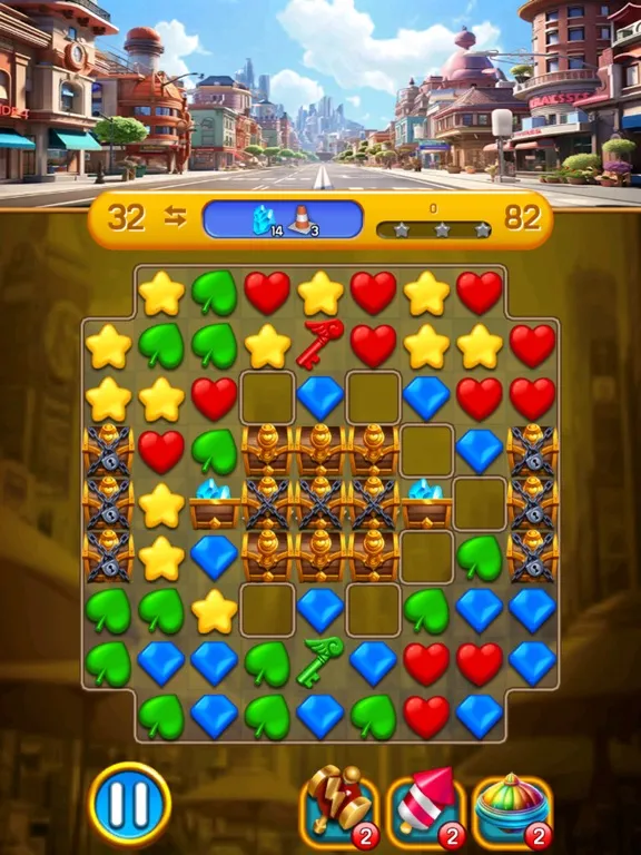 Zrzuty ekranu Dream City: Match3 blast iPad 