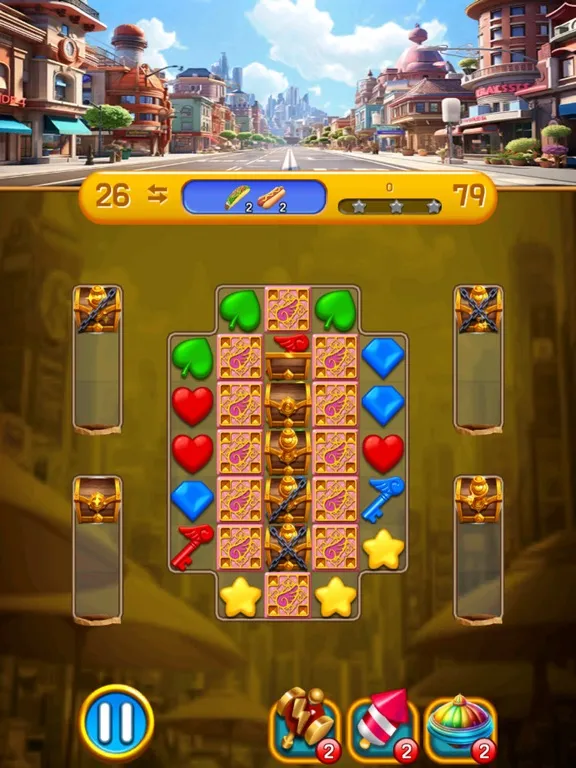Zrzuty ekranu Dream City: Match3 blast iPad 