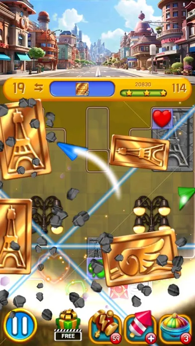 Zrzuty ekranu Dream City: Match3 blast