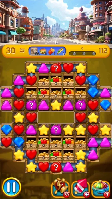 Zrzuty ekranu Dream City: Match3 blast