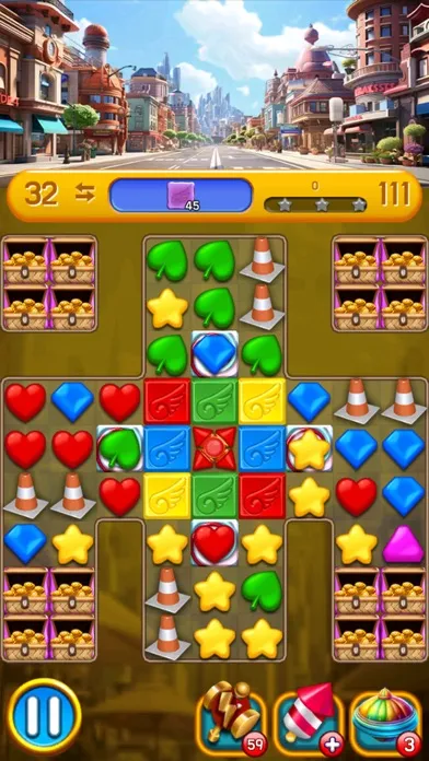 Zrzuty ekranu Dream City: Match3 blast