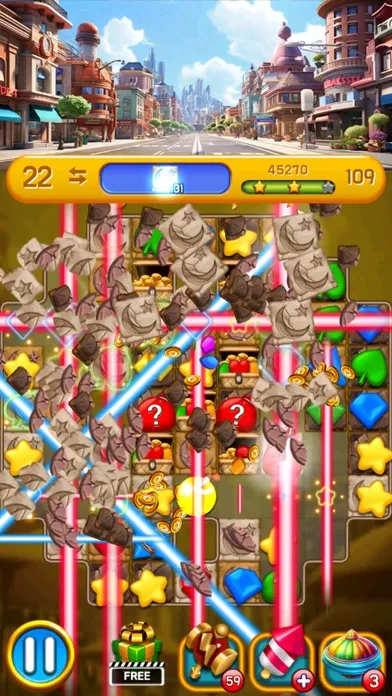 Zrzuty ekranu Dream City: Match3 blast