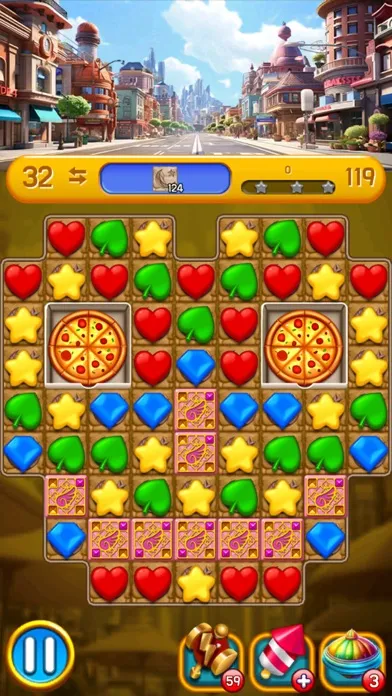 Zrzuty ekranu Dream City: Match3 blast