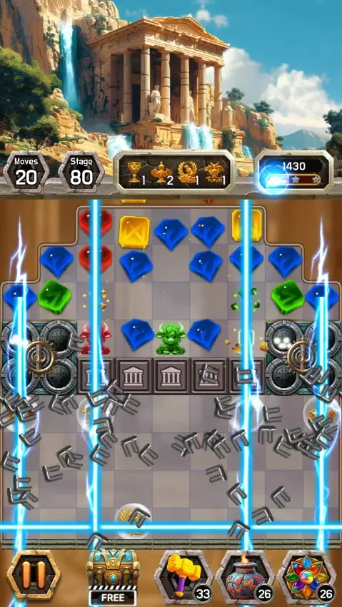 Jewel Legends Of Olympus Ekran Görüntüleri