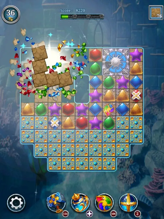 Captures d'écran de Jewel Mermaid iPad